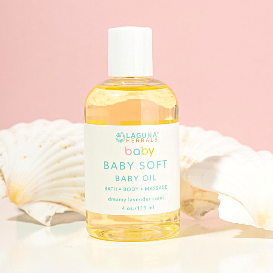 Organic Baby Oil | Laguna Herbals | Baby Essentials - Bee Like Kids