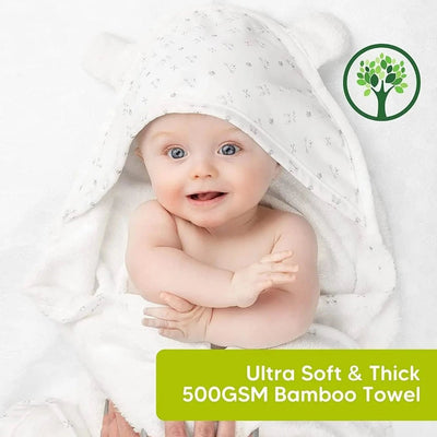 Organic Bamboo Hooded Towel