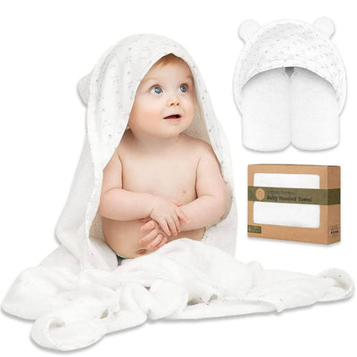 Organic Bamboo Hooded Baby Towel | Bee Like Kids