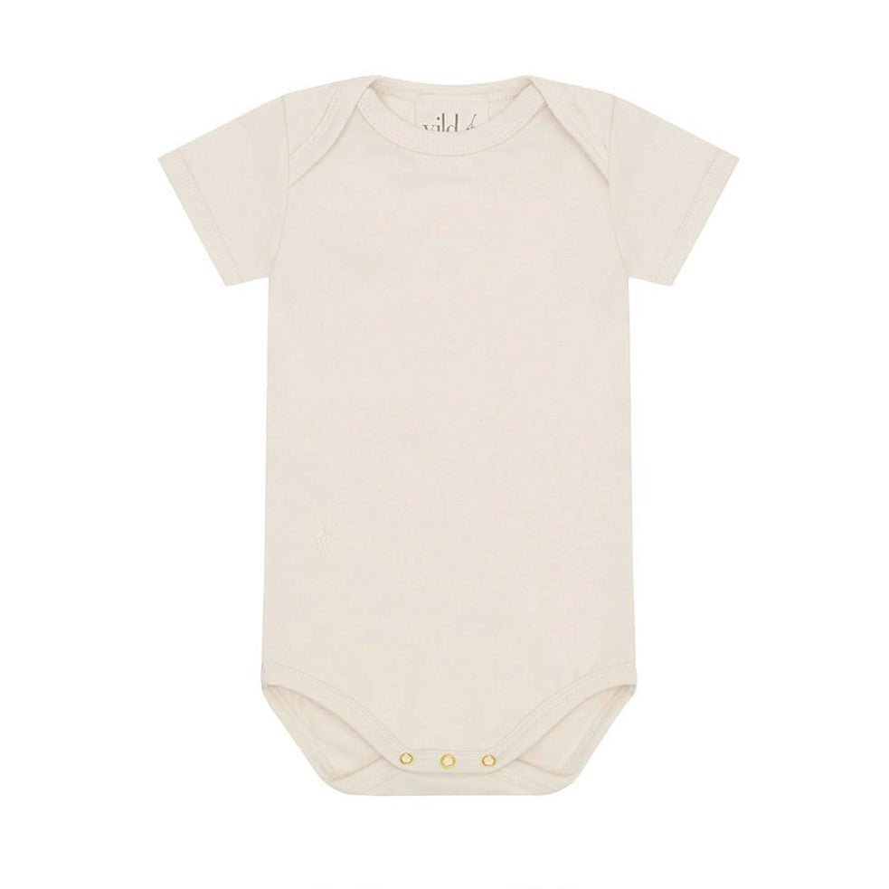 Organic Cotton Bodysuit - Short Sleeve