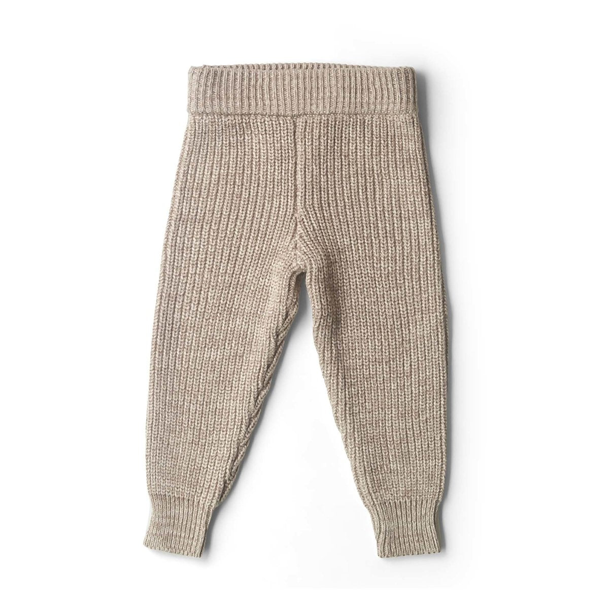 Organic Cotton Knit Pants - Pecan | goumikids | Baby Clothes - Bee Like Kids