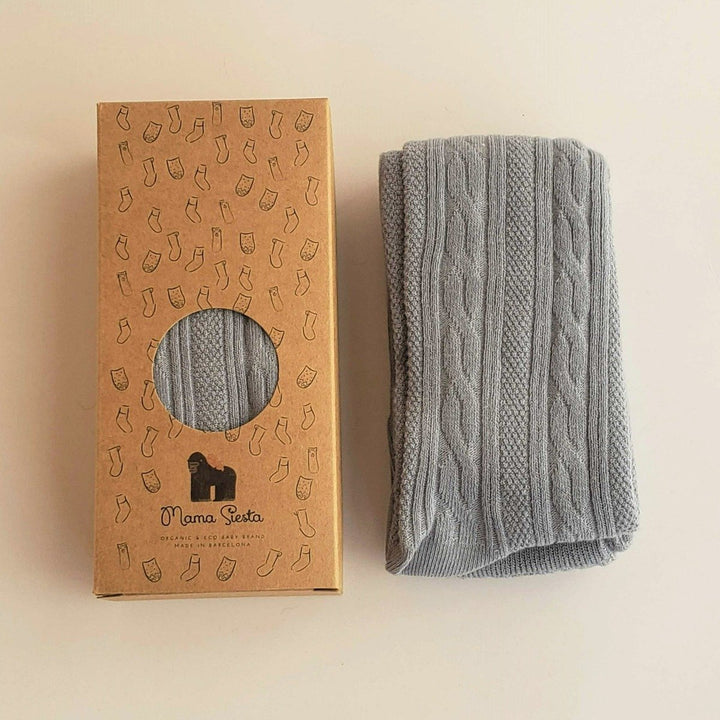 Organic Earth Leggings - Blue | Mama Siesta | Hats, Socks &amp; Shoes - Bee Like Kids