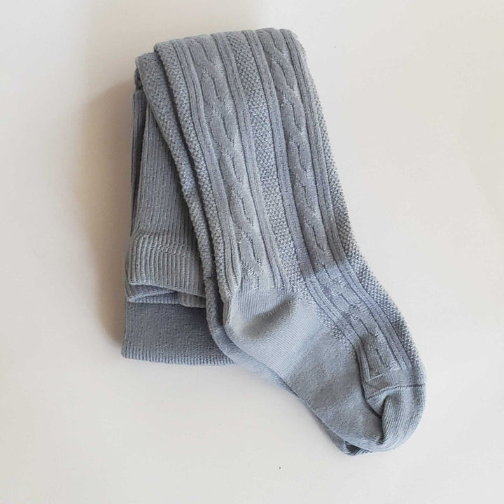 Organic Earth Leggings - Blue | Mama Siesta | Hats, Socks &amp; Shoes - Bee Like Kids