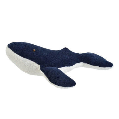Organic Plush Toy for Babies | Whale Stuffy | Under the Nile - Bee Like Kids