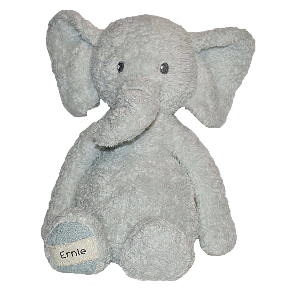 Organic Plush - Ernie the Elephant | Tikiri Toys LLC | Dolls - Bee Like Kids