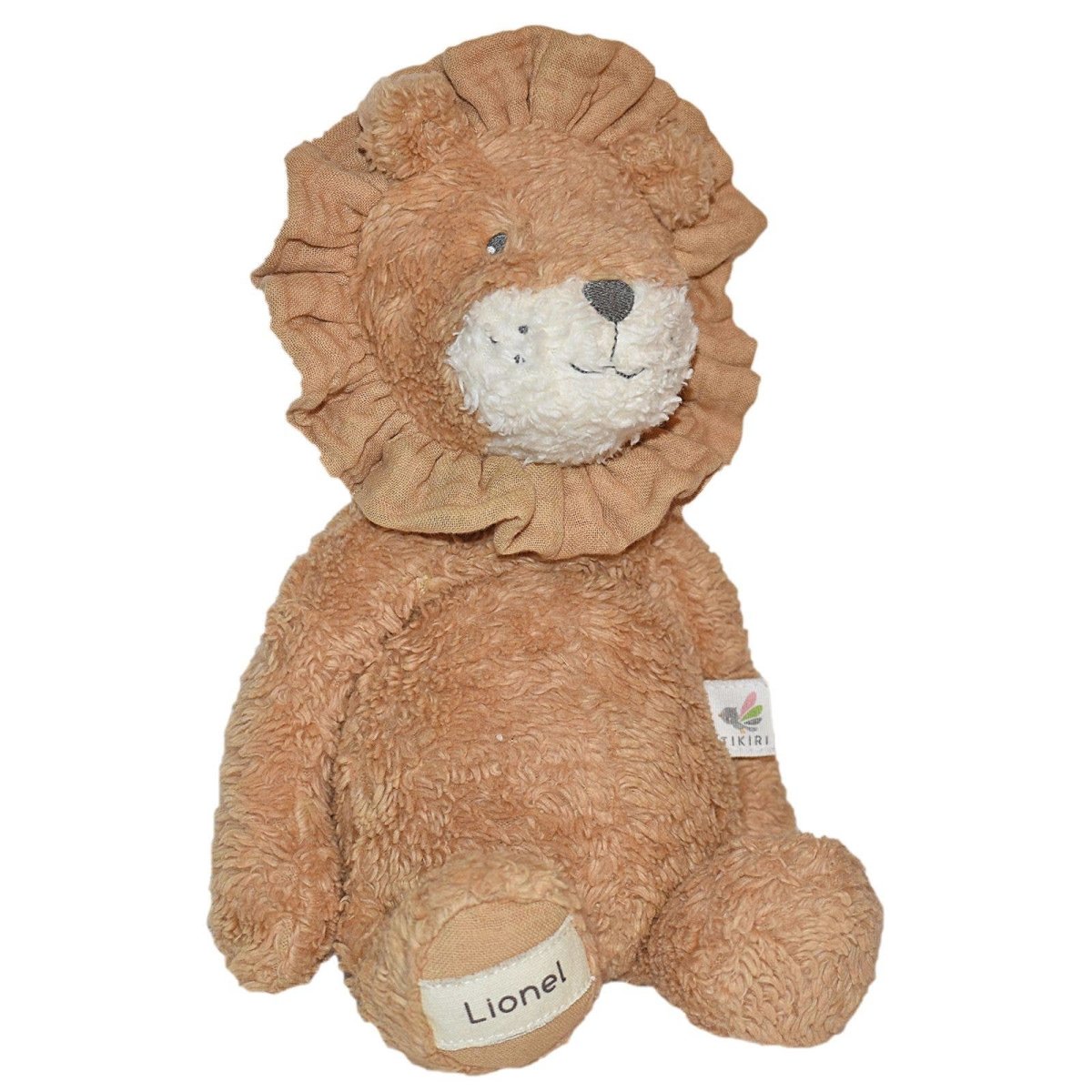Organic Plush - Lionel the Lion | Tikiri Toys LLC | Stuffies - Bee Like Kids