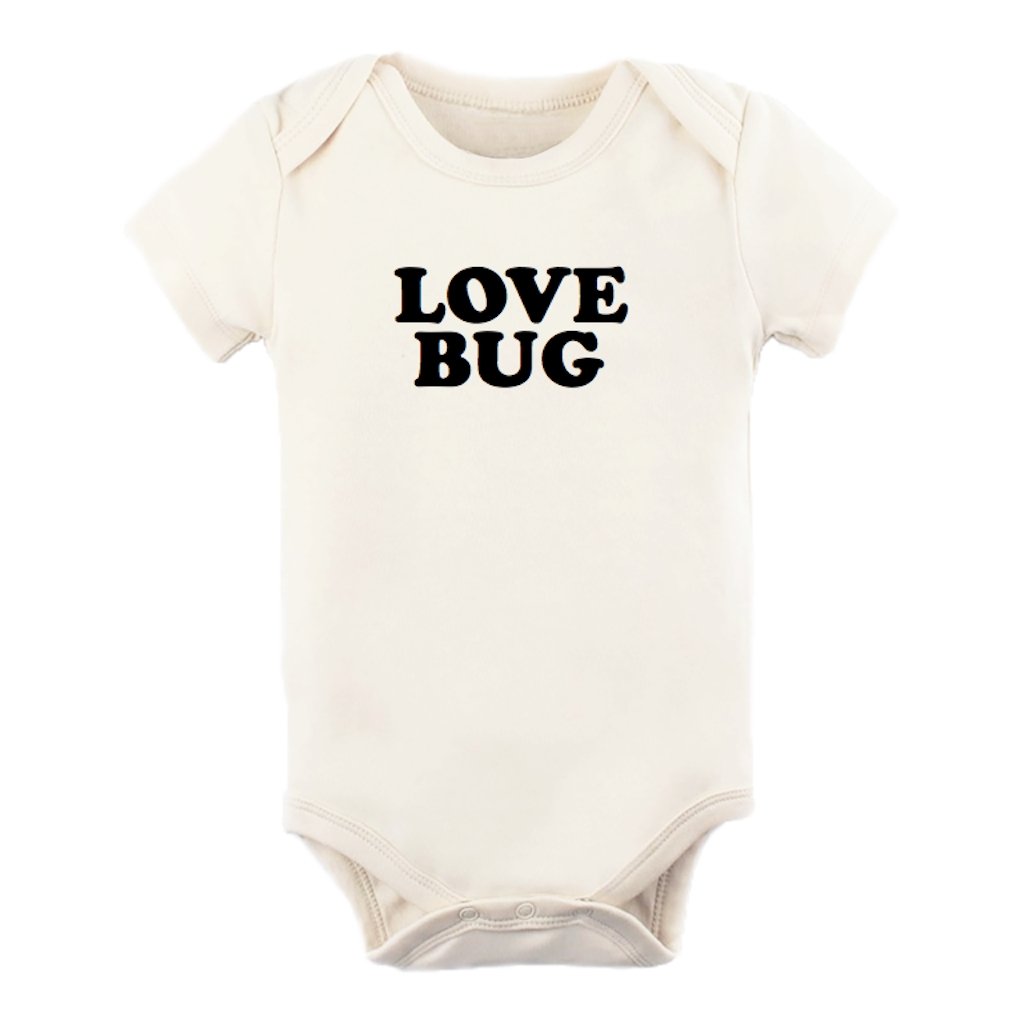 Organic Short Sleeve Bodysuit - Love Bug | Tenth &amp; Pine | Baby Clothes - Bee Like Kids