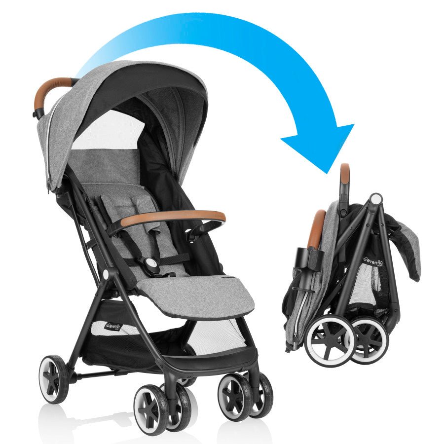 Otto Self-Folding Lightweight Travel Stroller – Bee Like Kids
