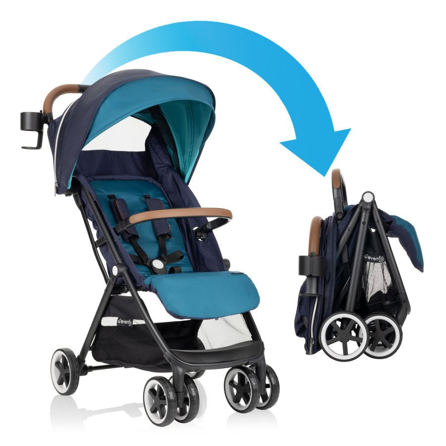 evenflo stroller lightweight Otto Self-Folding Lightweight Travel Stroller – Bee Like Kids