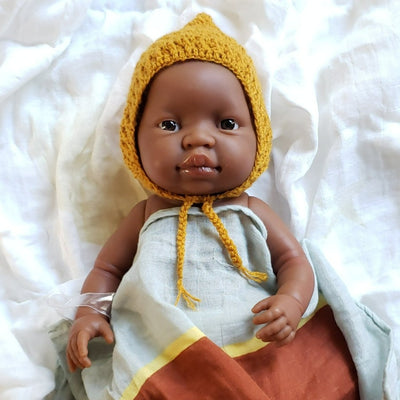 Paola Reina Bebita - African Girl | Paola Reina | Minikane Reborn Baby Doll - Bee Like Kids