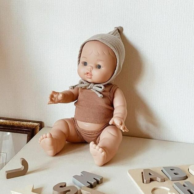 Paola Reina Baby Doll - Rose | Paola Reina | Minikane European Baby Doll - Bee Like Kids