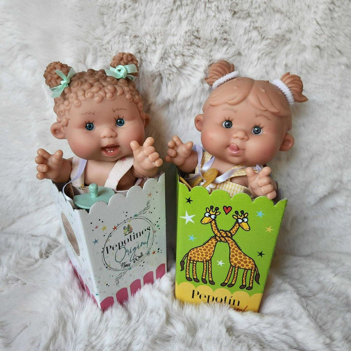 Pepotines Original | BPA Free First baby Doll | Nines D&