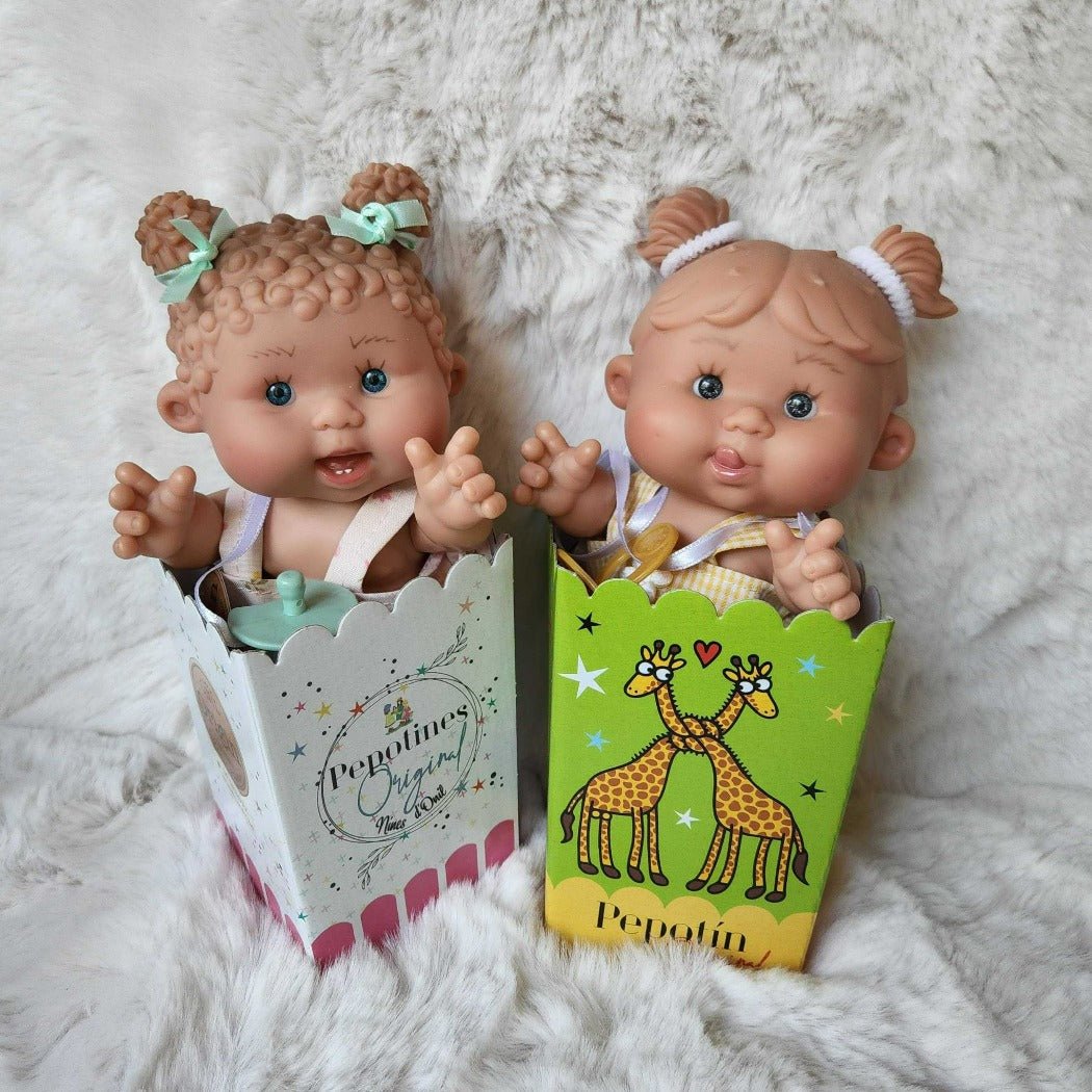Pepotines Original | BPA Free First baby Doll | Nines D'Onil | Bee Like Kids