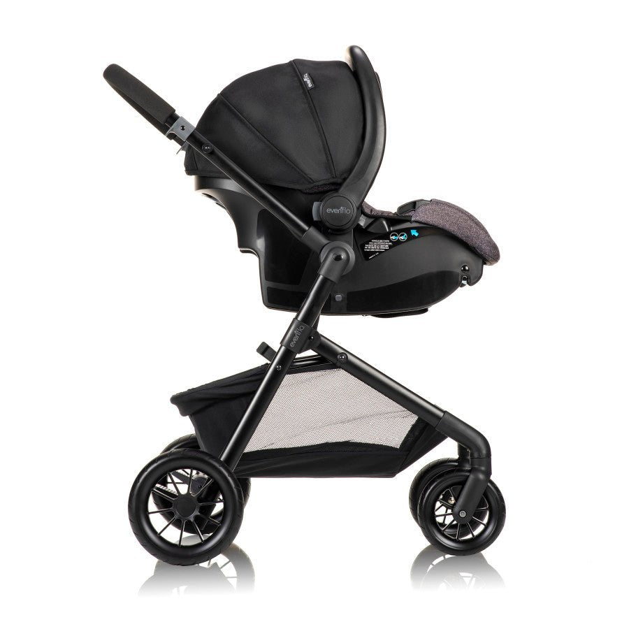 Evenflo pivot modular travel system with litemax infant car seat 2025