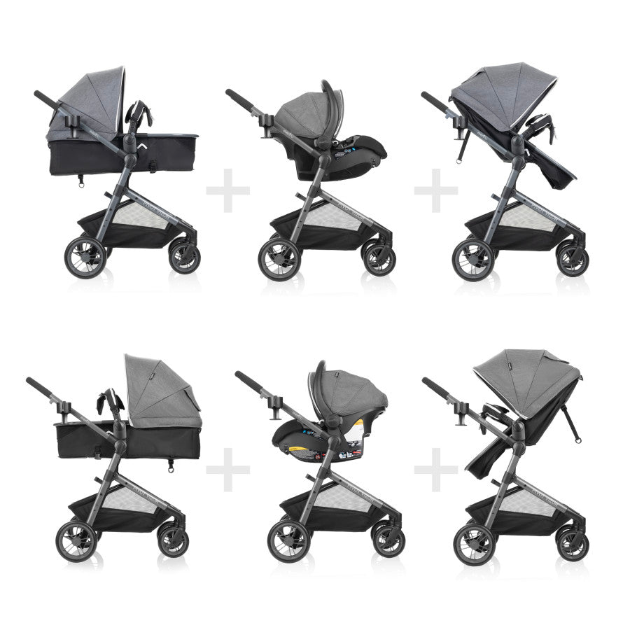 evenflo pivot travel system litemax infant car seat Pivot Vizor Travel System with LiteMax Infant Car Seat – Bee Like Kids