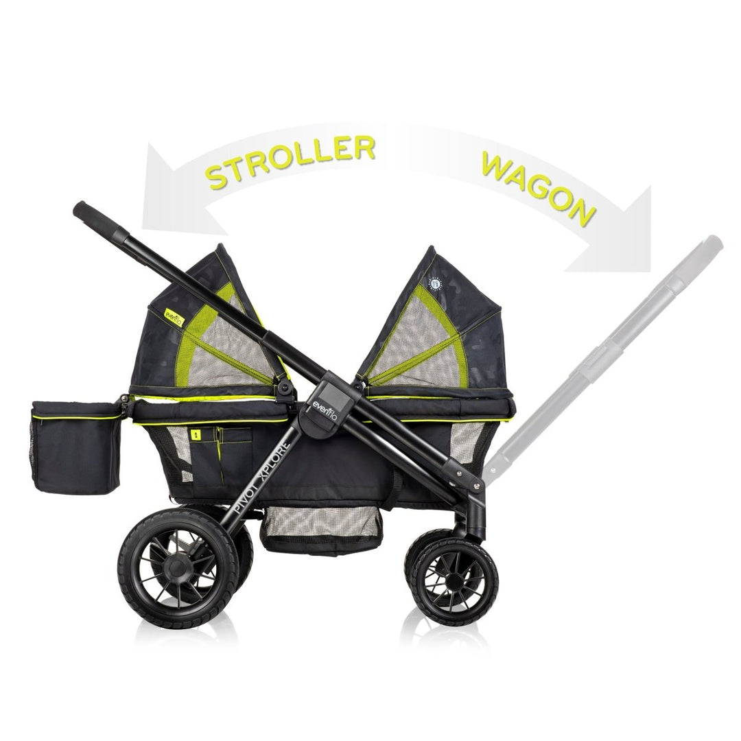 Pivot Xplore All-Terrain Stroller Wagon | Bee Like Kids