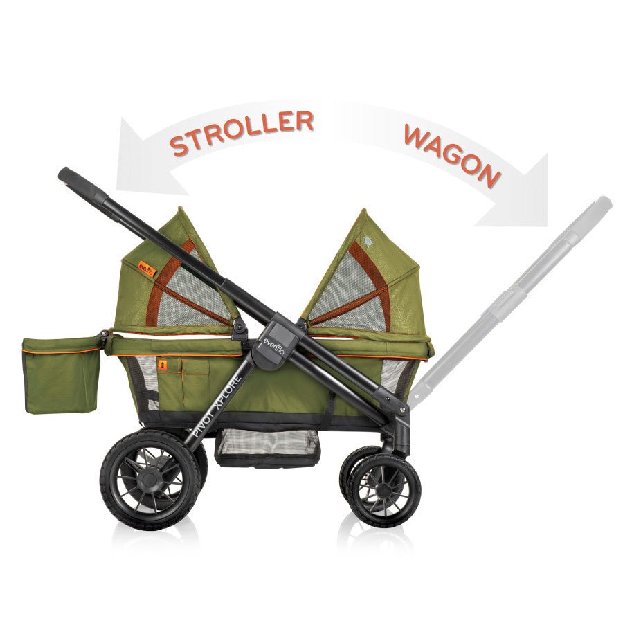 evenflo pivot explore wagon Pivot Xplore All-Terrain Stroller Wagon