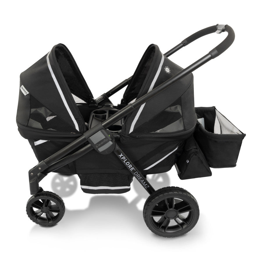bassinet stroller evenflo Pivot Xplore Dreamz All-Terrain Stroller Wagon with Bassinet Insert – Bee Like Kids