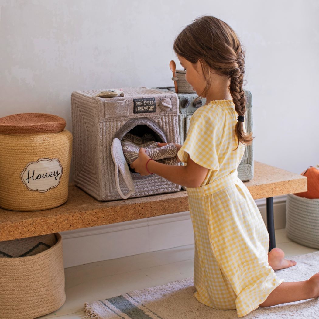 Play Basket Washing Machine | Lorena Canals | Bee Like Kids