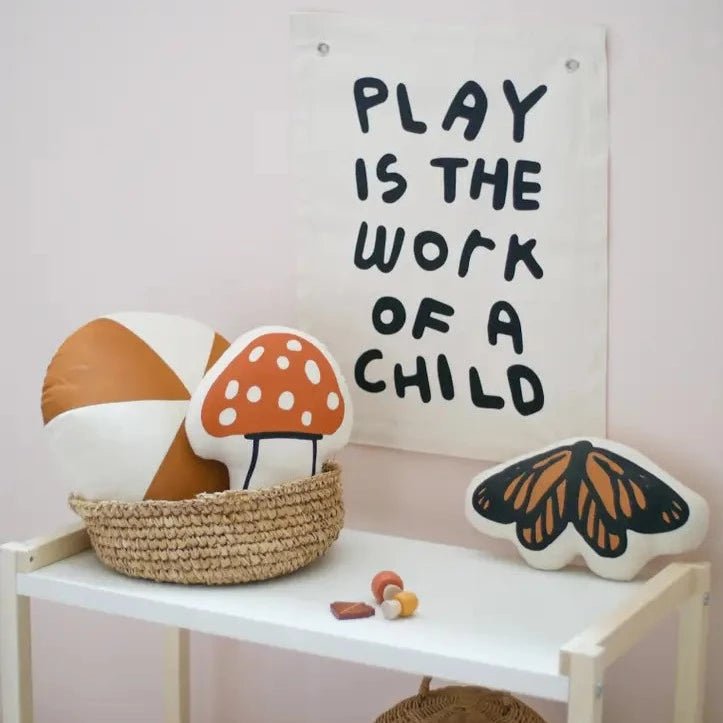 Play is the work of a child banner | Imani Collective | Bee Like Kids