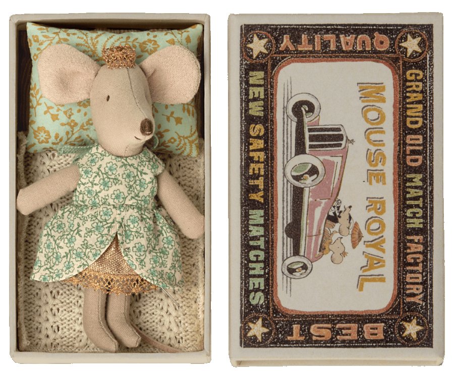 Princess Little Sister, Mouse in Box - Mint