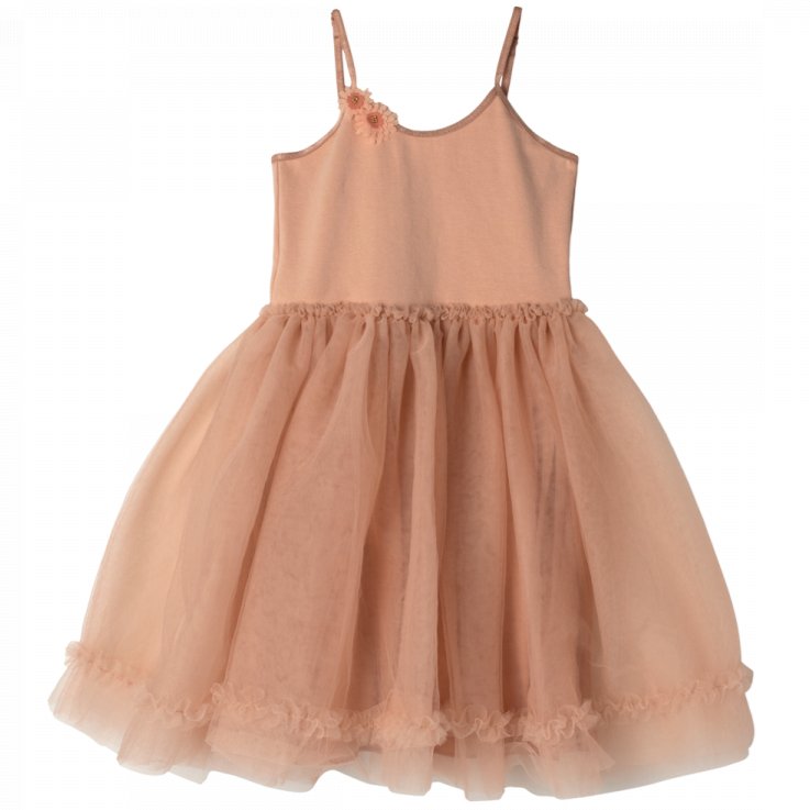 Princess Tulle Dress - Melon (2-3 years)