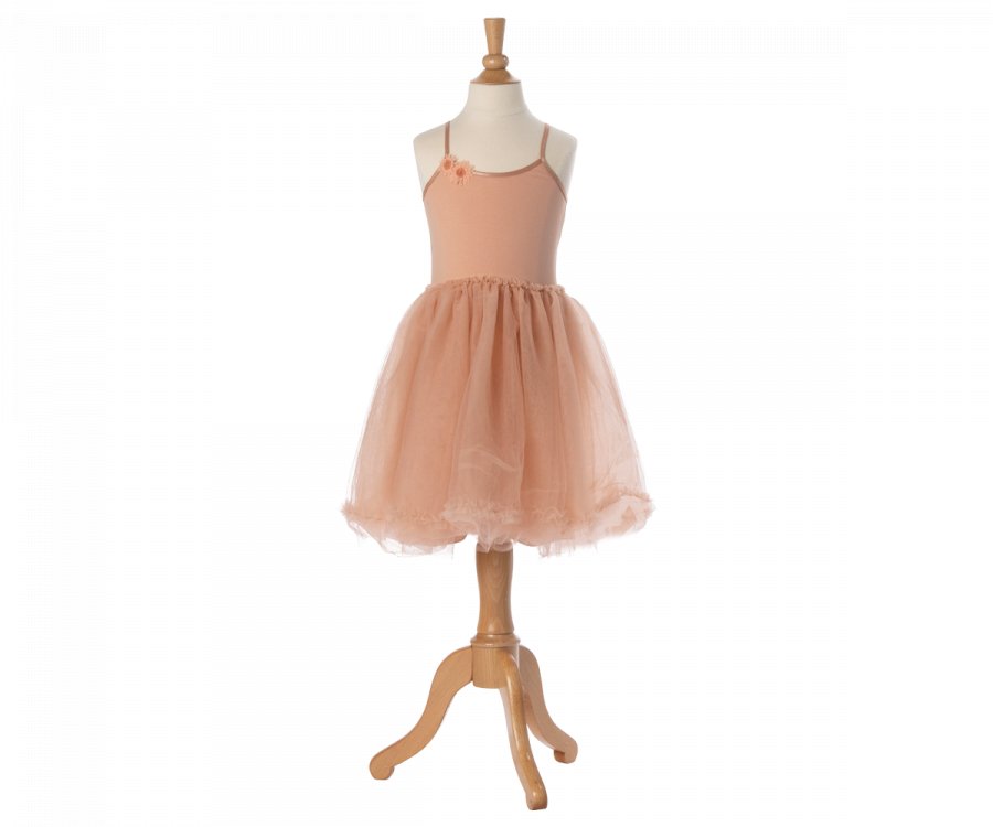 Princess Tulle Dress - Melon (2-3 years)