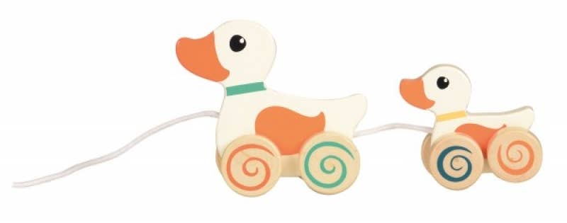 Pull Along Duck Mom & Baby | Egmont Toys | Toys - Bee Like Kids