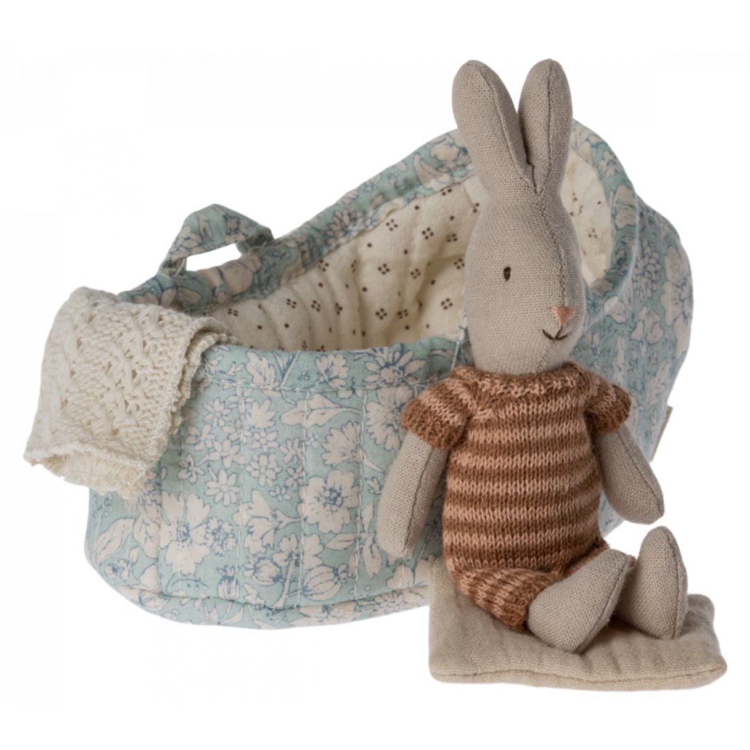 Rabbit in Carry Cot, Micro - Maroon