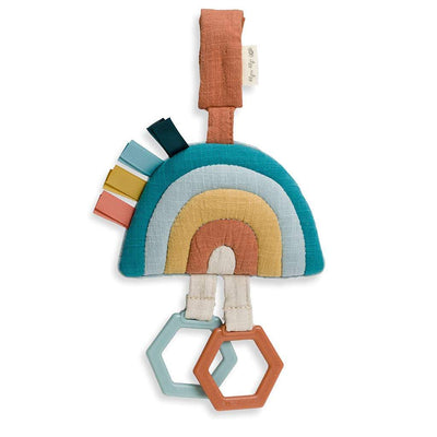 Rainbow Attachable Travel Toy | Itzy Ritzy | Baby Essentials - Bee Like Kids