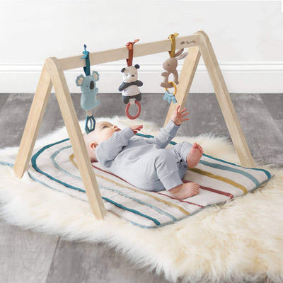 Rainbow Wooden Activity Gym | Itzy Ritzy | Toys - Bee Like Kids