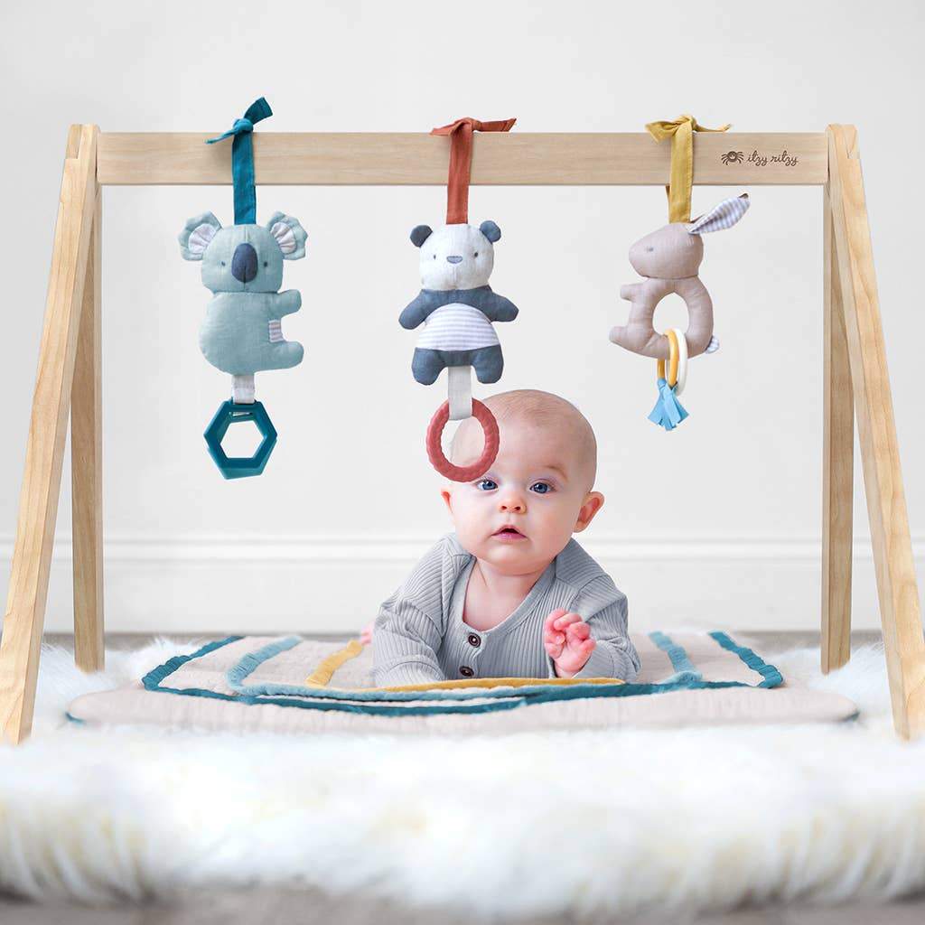 Rainbow Wooden Activity Gym | Itzy Ritzy | Toys - Bee Like Kids