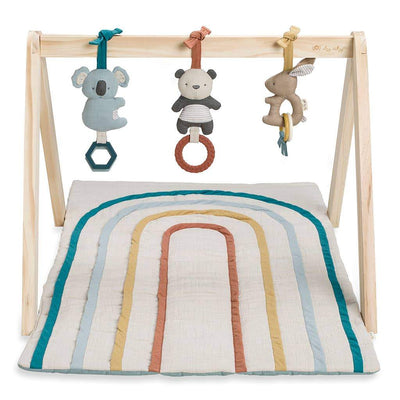 Rainbow Wooden Activity Gym | Itzy Ritzy | Toys - Bee Like Kids