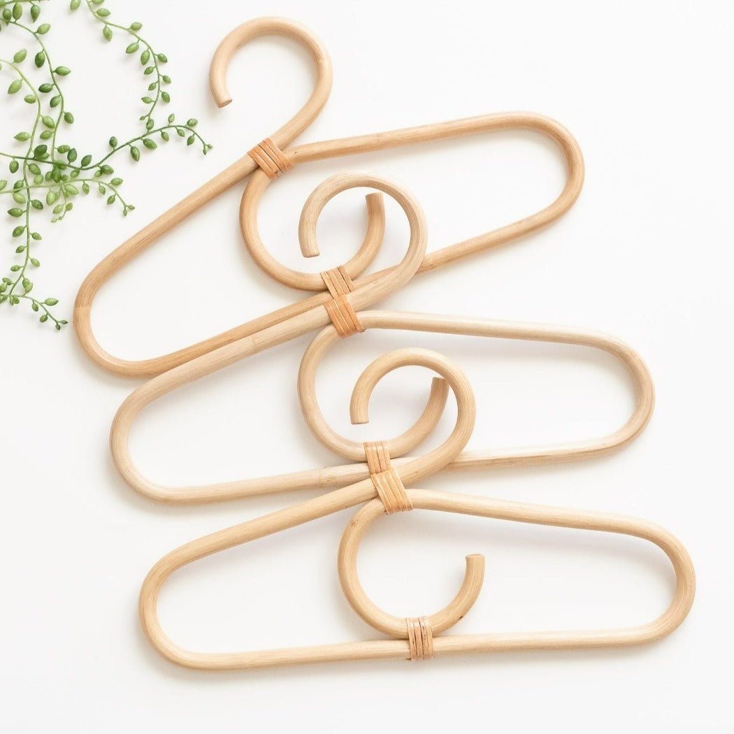 Rattan Childrens Hangers | Ellie and Becks | Bee Like Kids