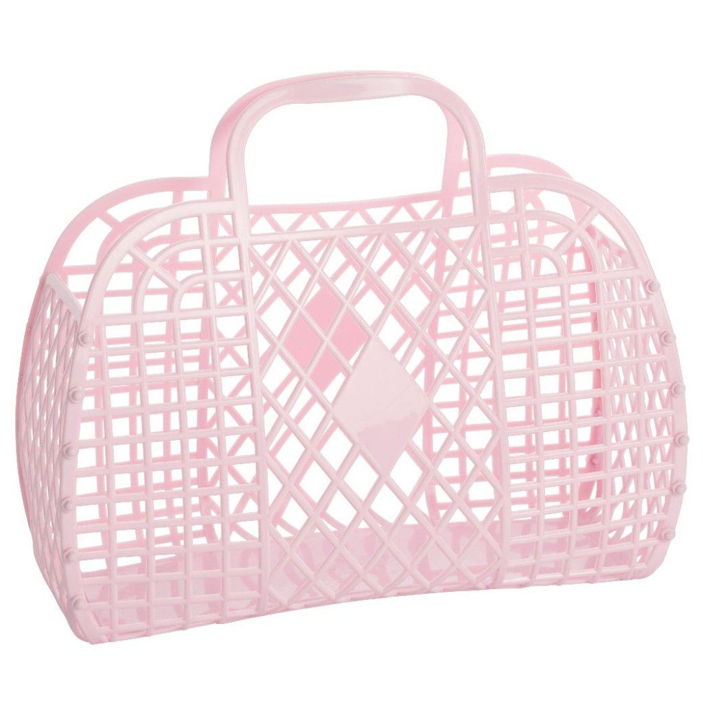 Retro Jelly Bag Large Pink | Sun Jellies - Bee Like Kids