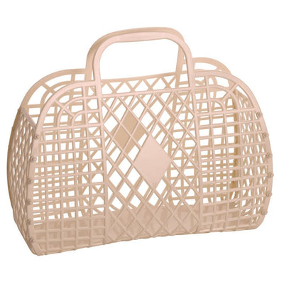 Retro Jelly Bag Large Latte | Sun Jellies - Bee Like Kids