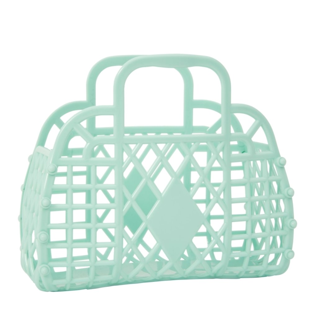 Jelly Retro basket Mint | Sun Jellies - Bee like kids