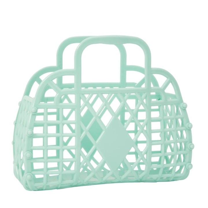Jelly Retro basket Mint | Sun Jellies - Bee like kids