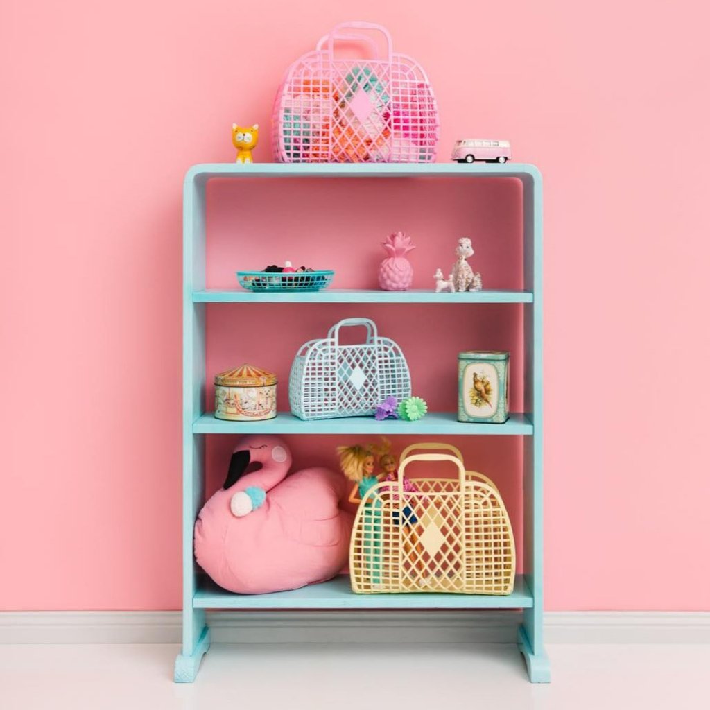 recyclable Jelly Retro basket | Sun Jellies - Bee like kids