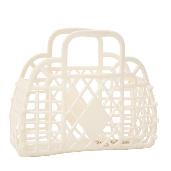 Jelly Retro basket Cream| Sun Jellies - Bee like kids