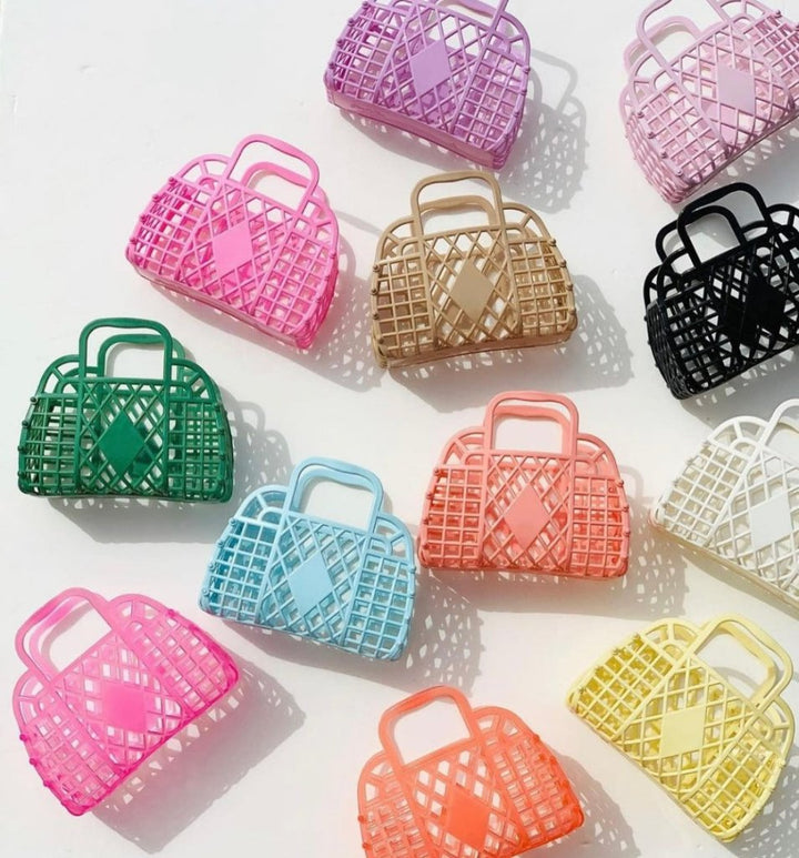 Jelly Retro basket | Sun Jellies - Bee like kids