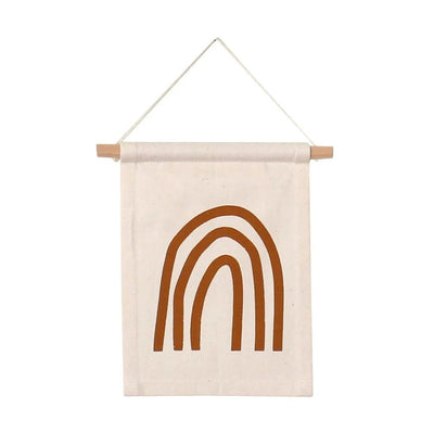 Rust Rainbow Hang Sign | Imani Collective | Bee Like Kids