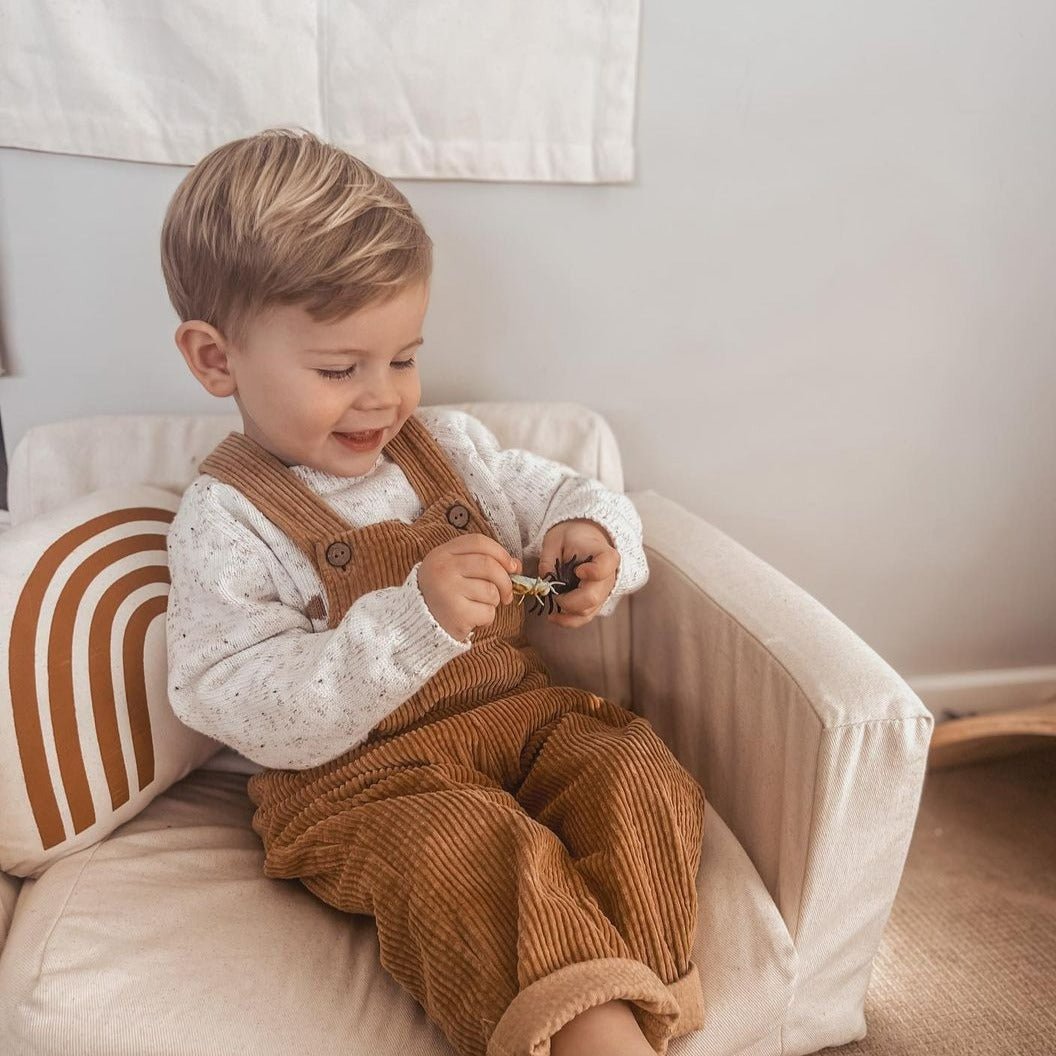 Rust Rainbow Pillow | Imani Collective | Bee Like Kids