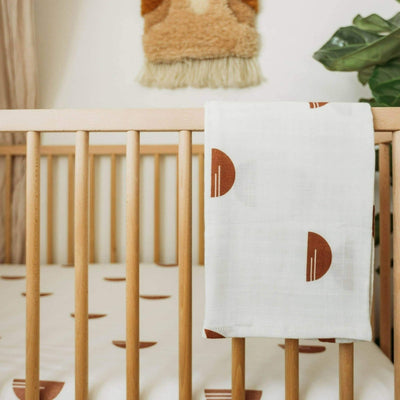 Sedona Muslin Swaddle | Brixton Phoenix | Bedding - Bee Like Kids