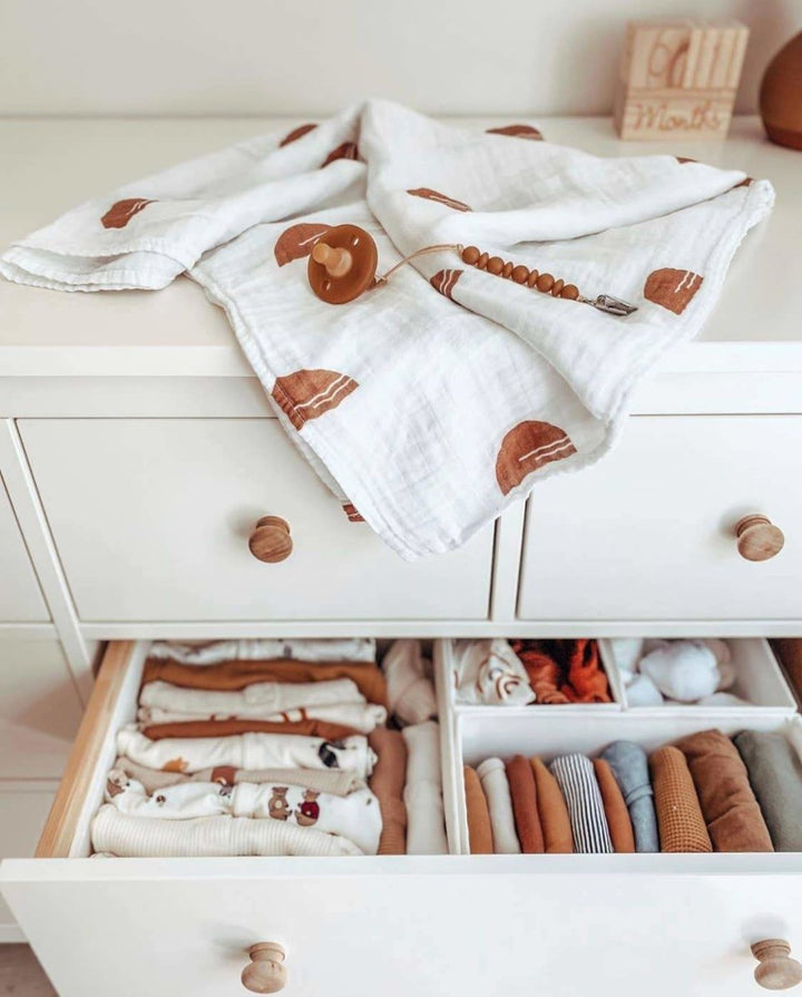 Sedona Muslin Swaddle | Brixton Phoenix | Bedding - Bee Like Kids