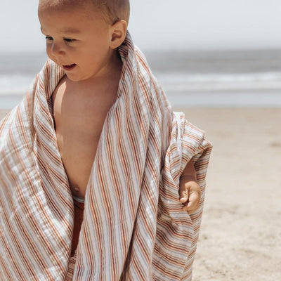 Shoreline Muslin Quilt | Brixton Phoenix | Bedding - Bee Like Kids