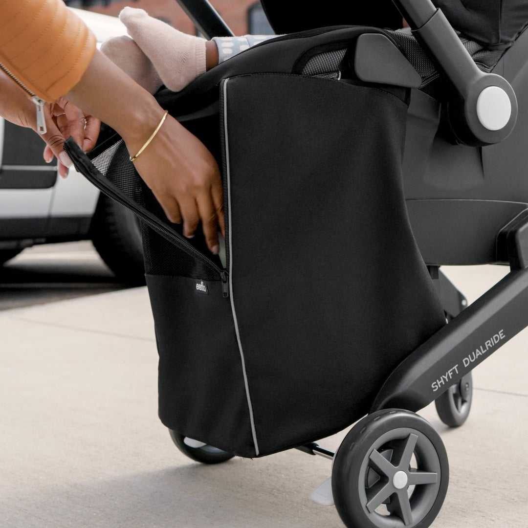 Shyft DualRide Infant Car Seat Stroller Combo with Carryall Storage Bee Like Kids