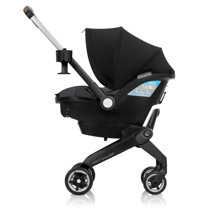 car seat plus stroller Shyft DualRide Infant Car Seat Stroller Combo with Carryall Storage – Bee Like Kids