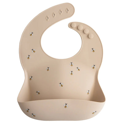 Silicone Baby Bib - Bees