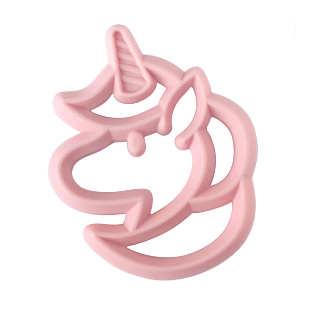 Silicone Baby Teethers - Pink Unicorn | Itzy Ritzy | Baby Essentials - Bee Like Kids